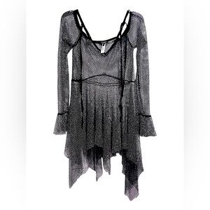 Dolls Kill Rhinestone F is For Fairy dress